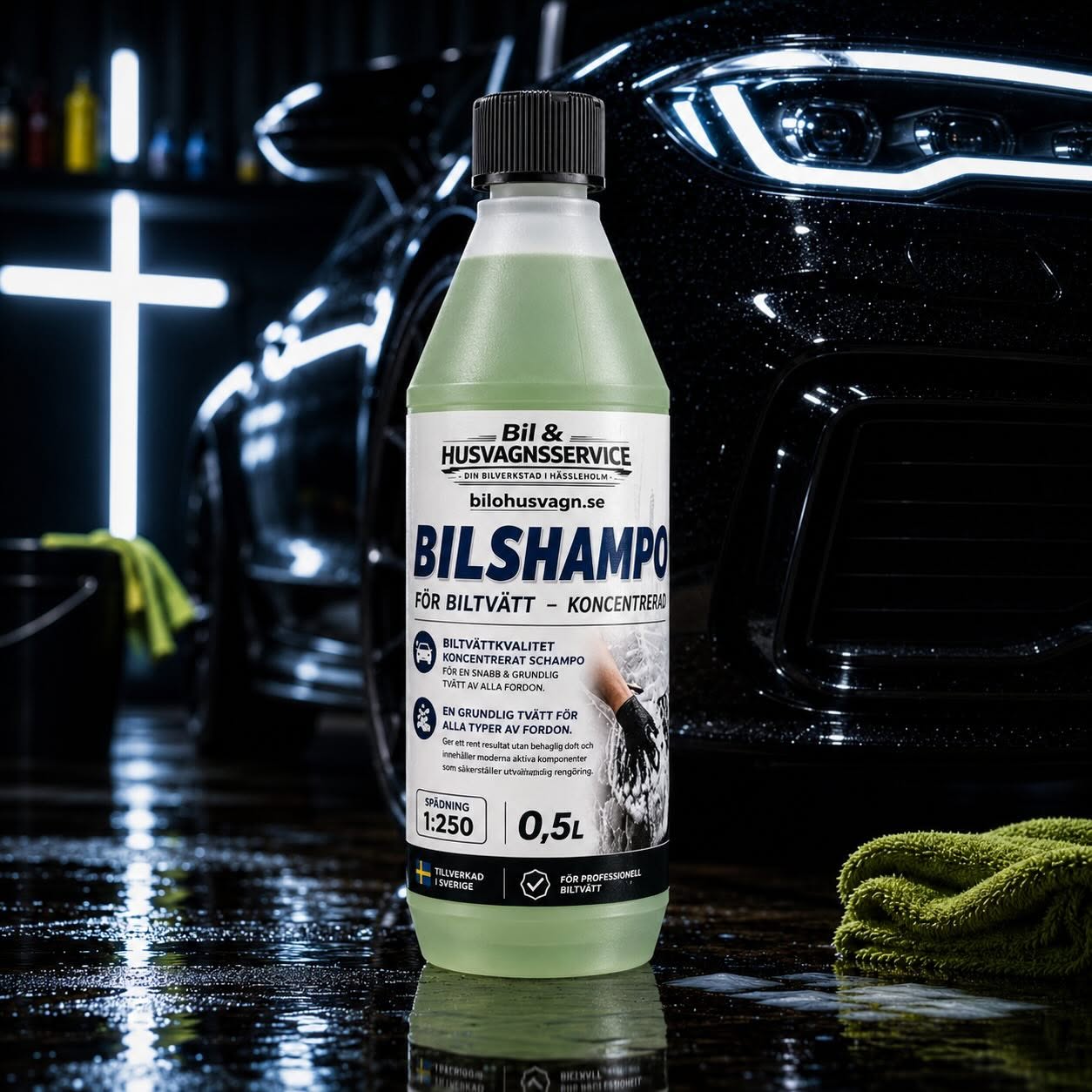 Car Shampoo – Koncentrerat Bilschampo 500 ml